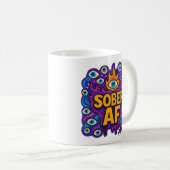 Sober AF -  Kaffeetasse (VorderseiteRechts)