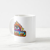 Sober AF -  Kaffeetasse (Vorderseite Links)