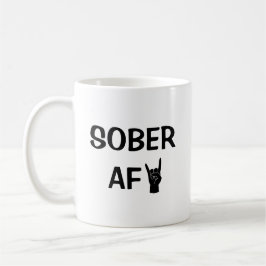 Sober AF Kaffeetasse