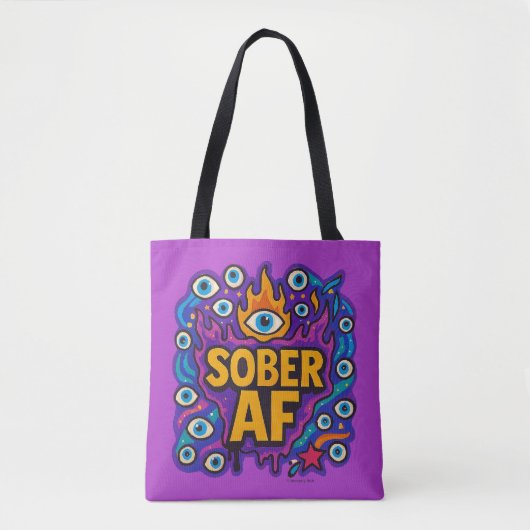 Sober AF -  Tasche (Vorderseite)