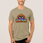 Sober AF - Tri-Blend Shirt (Vorderseite)