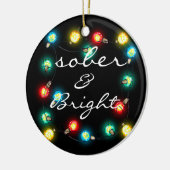 Sober Bright Ornament - Personalisiertes Sobriety  (Links)