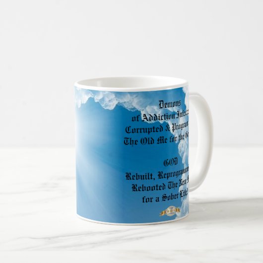 Sober Champions Kaffeetasse (VorderseiteRechts)