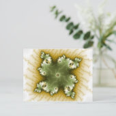 Sober - Fraktal Postkarte (Stehend Vorderseite)