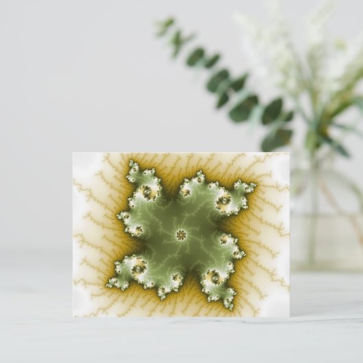 Sober - Fraktal Postkarte (Stehend Vorderseite)