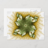 Sober - Fraktal Postkarte (Vorne/Hinten)