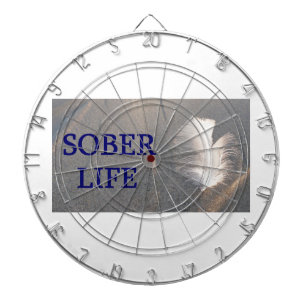 Sober life Feder Dartscheibe