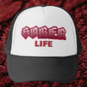 Sober Life Red Truckerkappe