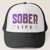 Sober Life Truckerkappe (Vorderseite)