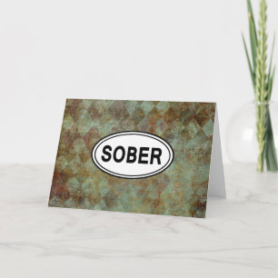 SOBER OVAL Sobriety Erholung OM Karte