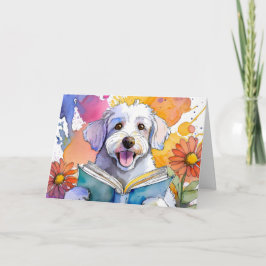 Sober Schnoodle w/ Big Book Erholung Jubiläum Karte