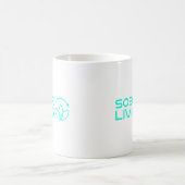 Sober & Shining - Lotus Power Klassische Tasse (Mittel)