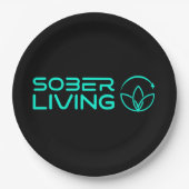 Sober & Shining - Lotus Power Paper Plate Pappteller (Vorderseite)