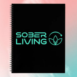 Sober & Shining - Lotus Power Spiral Notebook Notizblock