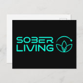 Sober & Shinting - Lotus Power Postkarte (Vorne/Hinten)