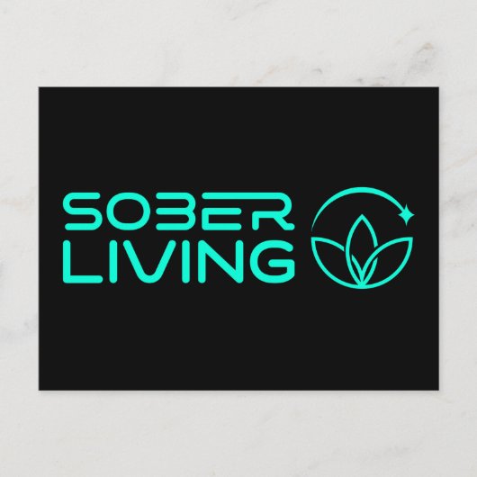 Sober & Shinting - Lotus Power Postkarte (Vorderseite)