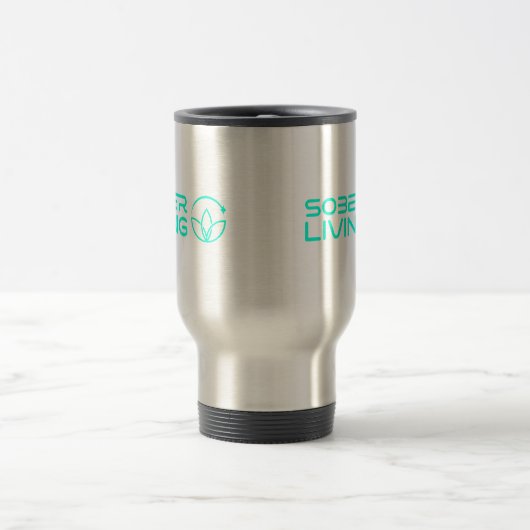Sober & Shinting - Lotus Power Travel Mug Reisebecher (Mittel)