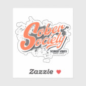 Sober Society Sticker (Blatt)