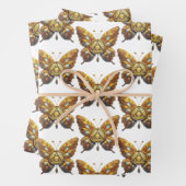 Sober Symbol Butterfly Unity Service Erholung Geschenkpapier Set (Beispiel)