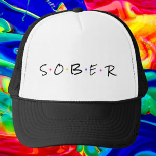 Sober Typografy Truckerkappe