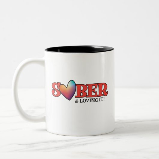 Sober Valentine Tasse | Sober & Love It! (Links)