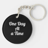 Sober Vibes - Geschenk der Motivierend Sobriety Er Schlüsselanhänger (Rückseite)