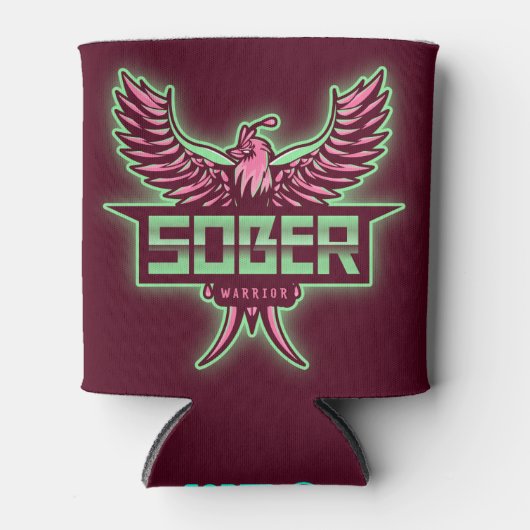 Sober Warrior Dosenkühler (Vorderseite)