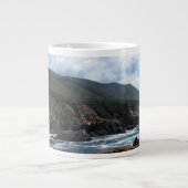 Soberanes Point, Kalifornien Jumbo-Tasse (Vorderseite)