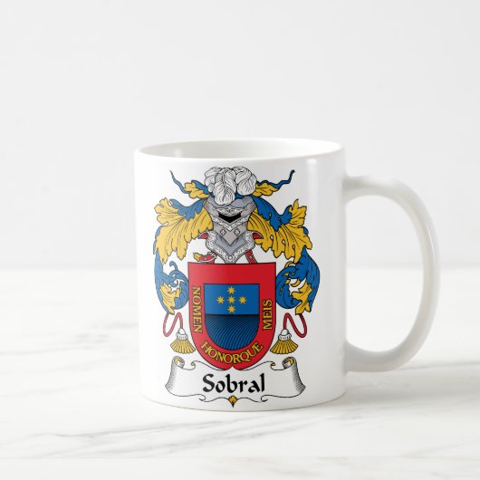 Sobral Familienwappen Kaffeetasse (Rechts)