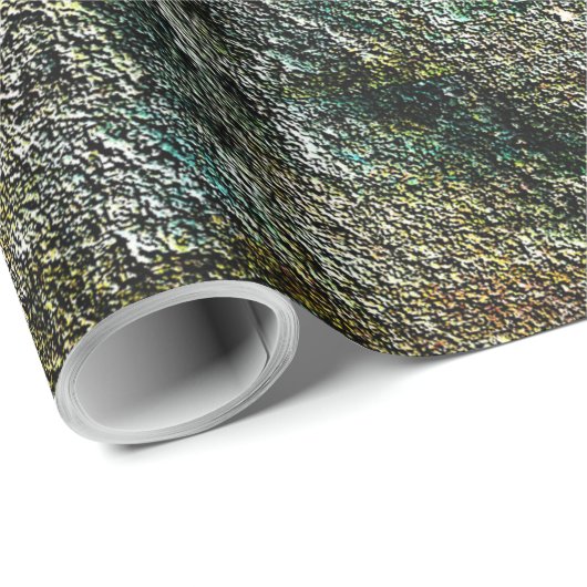 Sobras de tinta spray da cabine de pintura geschenkpapier (Rolleneckpunkt)