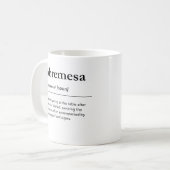 Sobremesa Definition Spanische Wörter Wortwahl Kaffeetasse (Vorderseite Links)