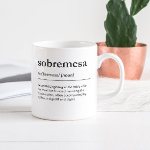 Sobremesa Definition Spanisches Wörterbuch Kaffeetasse