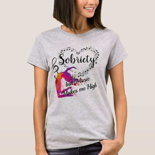 Sobrence und Musik T-Shirt (Vorderseite)