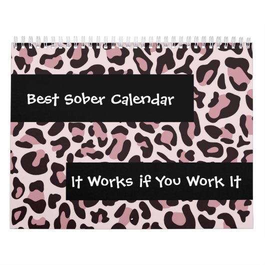 Sobriety 12 Schritte Saubere und nüchterne Erholun Kalender (Titelbild)