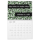 Sobriety 12 Schritte Saubere und nüchterne Erholun Kalender (Mär 2027)