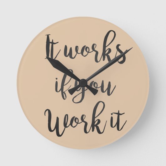 Sobriety 12 Stufen Erholung Angebot Geschenk saube Runde Wanduhr (Vorderseite)