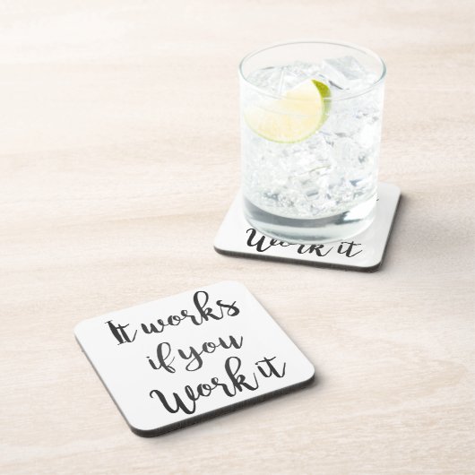 Sobriety 12 Stufen Erholung Angebot Geschenk saube Untersetzer (Rechte Seite)