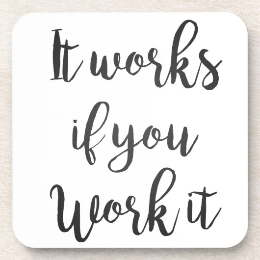 Sobriety 12 Stufen Erholung Angebot Geschenk saube Untersetzer (Vorderseite)