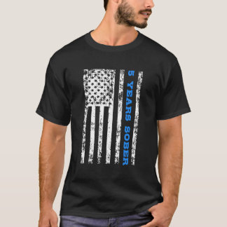 Sobriety 5 Years Sober T-Shirt