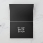 Sobriety card personalisiert 12 Stufen Erholung OM Karte (Innenseite)