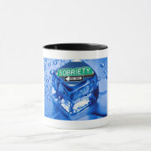 Sobriety eine Art Kunst. Tasse (Zentrum)