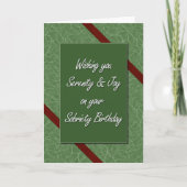 Sobriety Geburtstag Karte (Vorderseite)