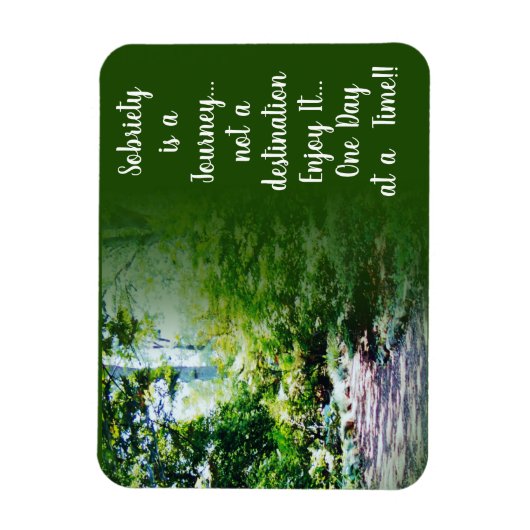 Sobriety ist ein Reisemagnet Magnet (Vertikal)