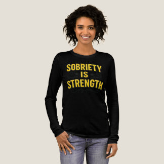 Sobriety ist Motivierend Erholung TShirt