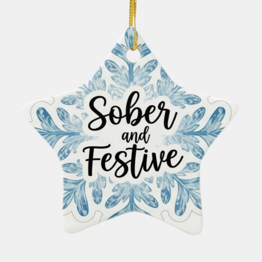Sobriety Keramik Ornament (Hinten)