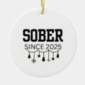 Sobriety Keramik Ornament (Vorne)