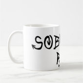 Sobriety Rocks Kaffeetasse (Links)