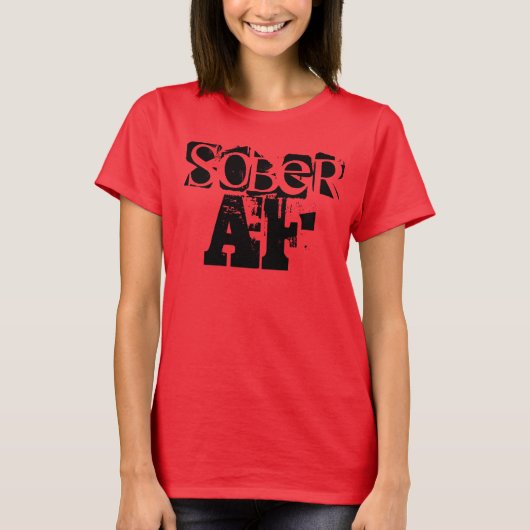 Sobriety T-Shirt (Vorderseite)