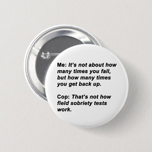 Sobriety Test Button (Vorne & Hinten)