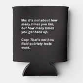 Sobriety Test Dosenkühler (Vorderseite)